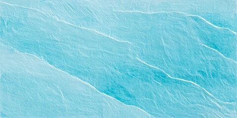 Poster - Scratched ice texture captures vibrant colors and clean shadows from a top view perspective, showcasing modern design trends