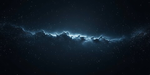 **deep black space with faint glowing light edges for a dramatic effect. 32k, full ultra hd, high re