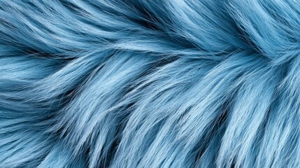  A close up of a blue fur texture