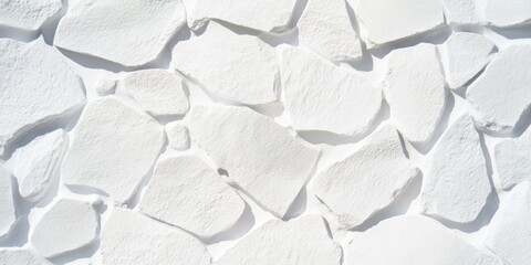 Poster - Vibrant contrast of textured snow with clean shadows captured from above during winter