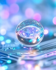 Poster - Exploring the Mesmerizing Intersection of Quantum Computing and Optical Phenomena