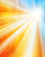 Poster - Capturing the Essence of the Shortest Day With Vibrant Rays of Light Illuminating the Sky