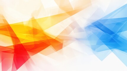 Poster - Vibrant Abstract Shapes and Colors Hint at Creativity and Inspiration for Daily Word Challenge