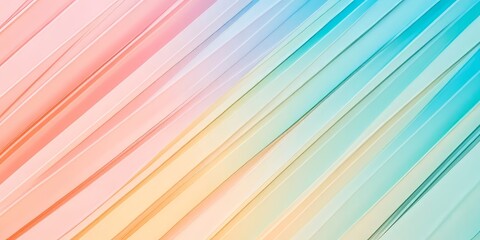 Poster - Brightly colored corrugated cardboard texture with clean shadows and smooth gradients for creative use