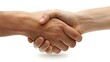 © Tri - A Firm Handshake: Symbol of Agreement and Trust