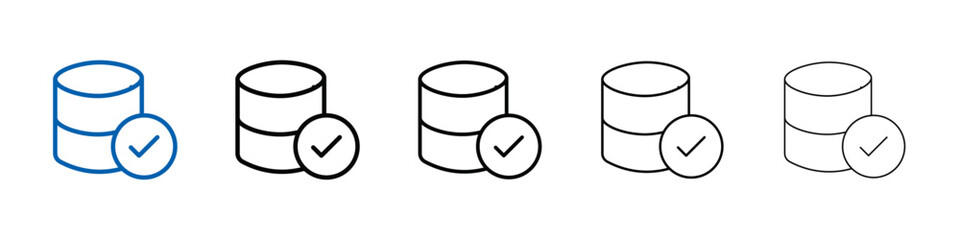 Poster - Data Recovery icon Outline vector logo for web ui