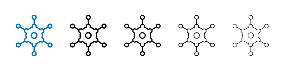 Poster - Function icon Outline vector logo for web ui
