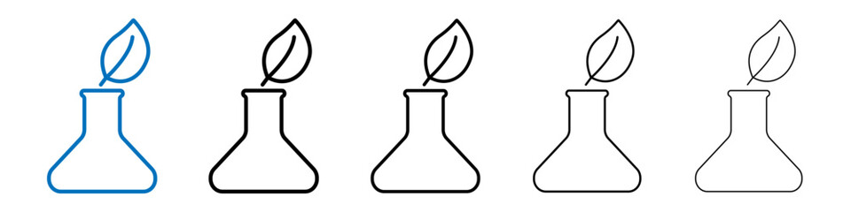 Poster - GMO icon Outline vector logo for web ui