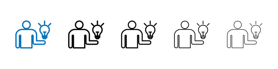 Poster - New product icon Outline vector logo for web ui