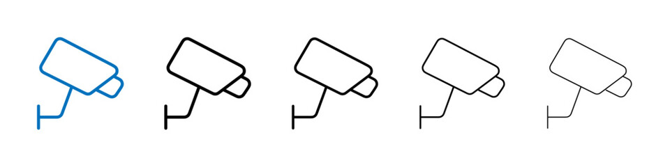 Poster - Security camera icon Outline vector logo for web ui