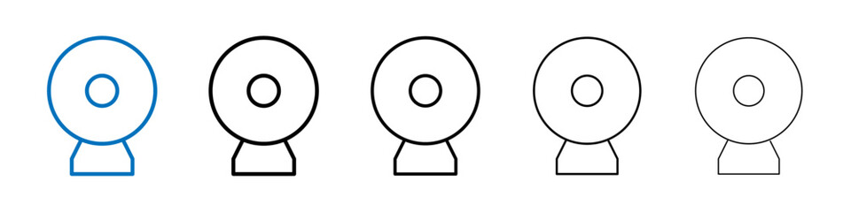 Poster - Web camera icon Outline vector logo for web ui