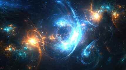 Poster - Cosmic Dance: A Symphony of Celestial Nebulae