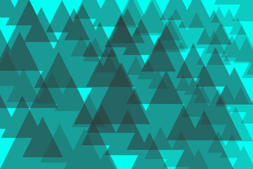 Wall Mural - Abstract geometric background for title mountain blue green mint colors natural planet earth winter Christmas up high growth triangle diagonal diamond shape
