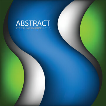 graphic vector curve line overlap background for text and message design