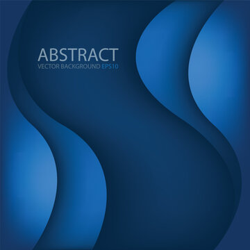 graphic vector curve line overlap background for text and message design
