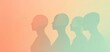 © DnQajik - A minimalist vector illustration of diverse people set against a pastel background. This design is perfect for social media posts or graphic designs that emphasize inclusivity.