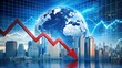 © Nasnunt - Economic crisis concept, global impact on financial markets and businesses, economic crisis