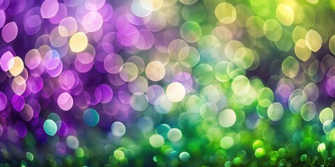 Wall Mural - Natural bokeh of blurred green and purple colors , bokeh, natural, blurred, green, purple, colors, abstract, background, texture