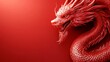© NE97 - A striking red dragon artwork symbolizes power and majesty, ideal for Year of the Dragon celebrations, martial arts events, or fantasy-themed designs.