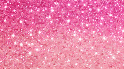 Wall Mural - Abstract pink sparkle background with gradient effect. Twinkle. Illustration