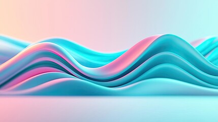 Aufkleber - Wave abstract background concept. Abstract waves in vibrant colors create a dynamic and modern visual effect.