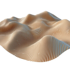 Poster - Dynamic sand dune formations desert landscape 3d render textural environment aerial view abstract nature concept