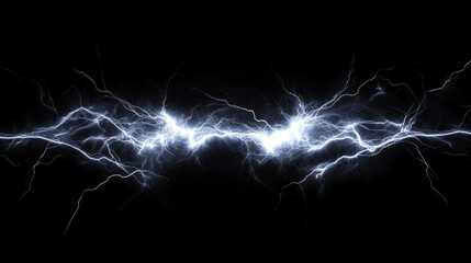 Wall Mural - lightning, background