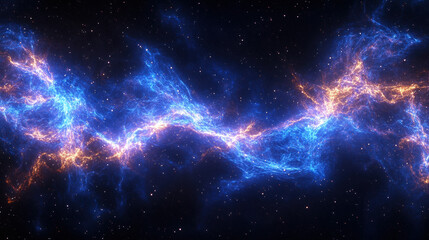 Wall Mural - lightning, background