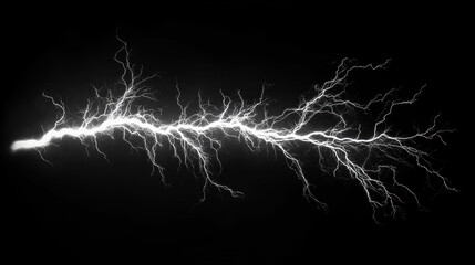 Wall Mural - lightning, background