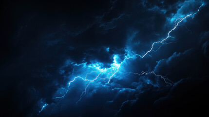Wall Mural - lightning, background