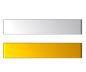 sign, banner, plaque design shape element. rectangle plate, board with blank, empty space for your m
