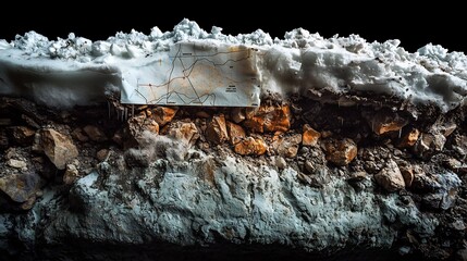 Poster - avalanche prediction map with virtual twin tracking snowpack stability for weather and environmental