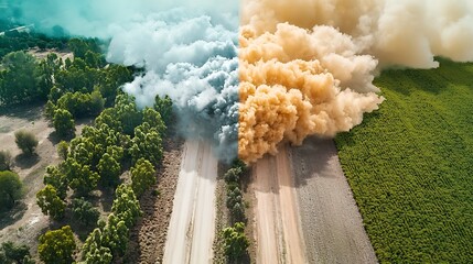Poster - A comprehensive heatwave impact map integrated with a virtual twin simulation model for predicting and visualizing temperature extremes