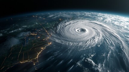Poster - Cyclone Trajectory Map Integrated with Virtual Twin Forecasting System to Predict Storm Intensity and Provide Copy Space for Emergency Planning