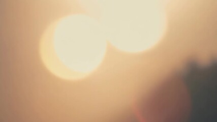 Fototapete - captivating moments of light and shadow during sunset over a serene landscape