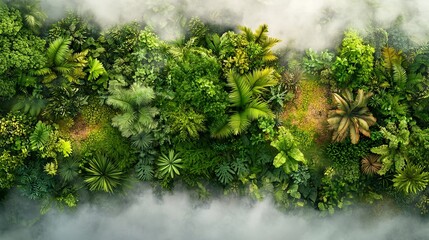 Poster - Biodiversity hotspot map combined with a virtual twin model predicting ecosystem resilience and adaptation to climate change leaving ample copy space on the top left for design element