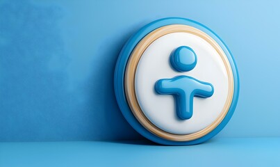 Poster - 3D Icon for Representing New User Functionality Addition
