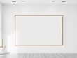 © prachaya - A minimalist office wall art mockup featuring a clean design and modern decor, poster, minimalist, wall