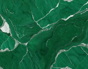 Canvas Print - background of a dark green marble texture backdrop