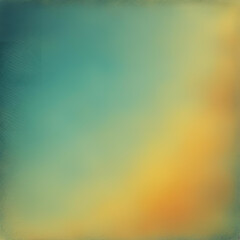 Poster - A dreamy, abstract background featuring soft gradients of blue and orange, creating a serene atmosphere ideal for creative projects.
