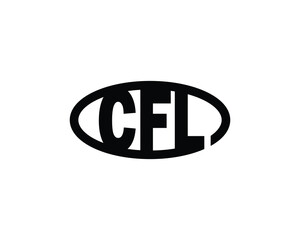 Fototapete - CFL logo design vector template. CFL