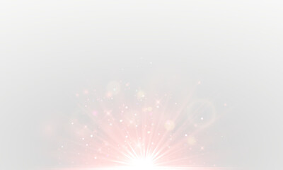 Wall Mural - crystal explosion png. glowing bright the effect of a bright rainbow flash of light on a transparent