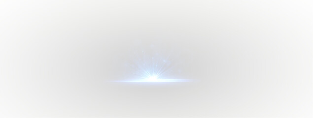 Wall Mural - crystal explosion png. glowing bright the effect of a bright rainbow flash of light on a transparent
