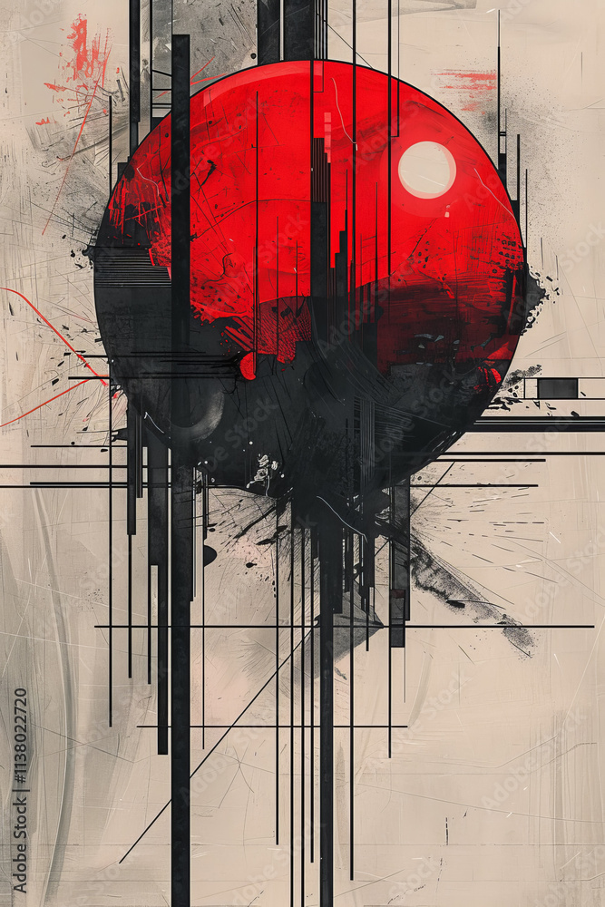 Textured plaster and paint background to create a background or textures for the design. Wide-angle wallpaper with a rough stylized mystical texture with space to copy the design.