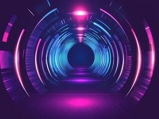 Poster - A blue abstract background suitable for graphic design, book cover templates, website design, and application design. 3D illustration.