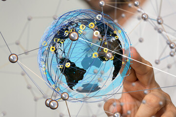 Aufkleber - the Global Network Of People global