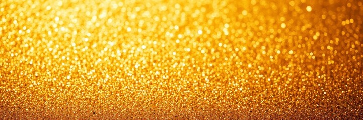 Wall Mural - Vector gold glitter particles background effect, glittering, texture, shiny