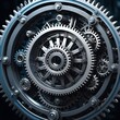 © HB - A complex and intricate system of gears and cogs.