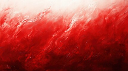 Poster - Abstract low-angle view of a red gradient with warm vintage tones and a soft noise texture, minimalist and captivating