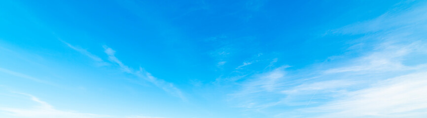 Wall Mural - blue sky with white clouds